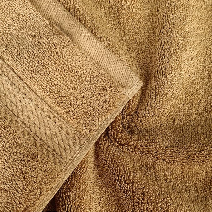 SUPERIOR Egyptian Cotton Pile Bath Sheet Set of 2, Ultra Soft Luxury Towels