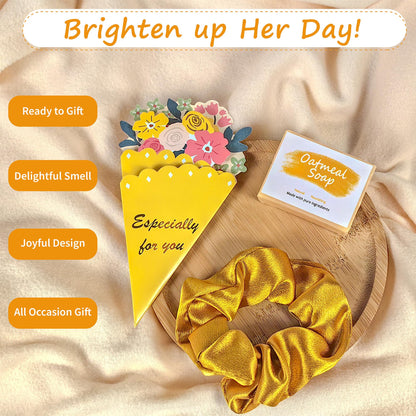Gift Baskets for Women, Graduation Gift for Her, Birthday Gifts for Women Teacher Best Friend Inspirational Gift Set Box,Teen Girl Gifts Basket for Daughter Sister Friendship- Brighten up Her Day!