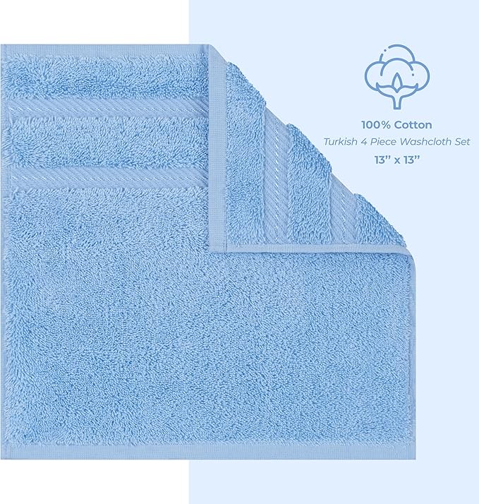American Soft Linen Luxury Washcloths
