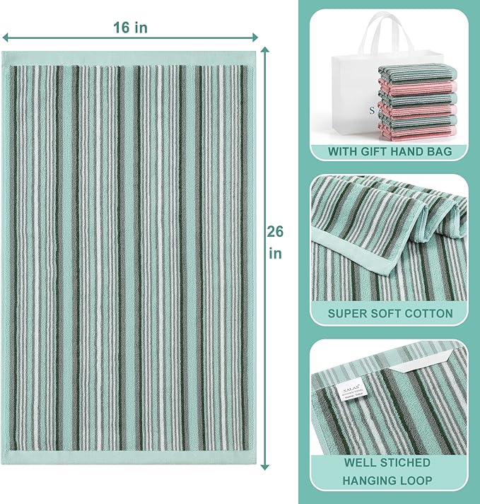 SALAS Premium Cotton Kitchen Dish Towels