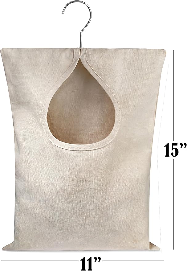 Handy Laundry Clothespin Bag