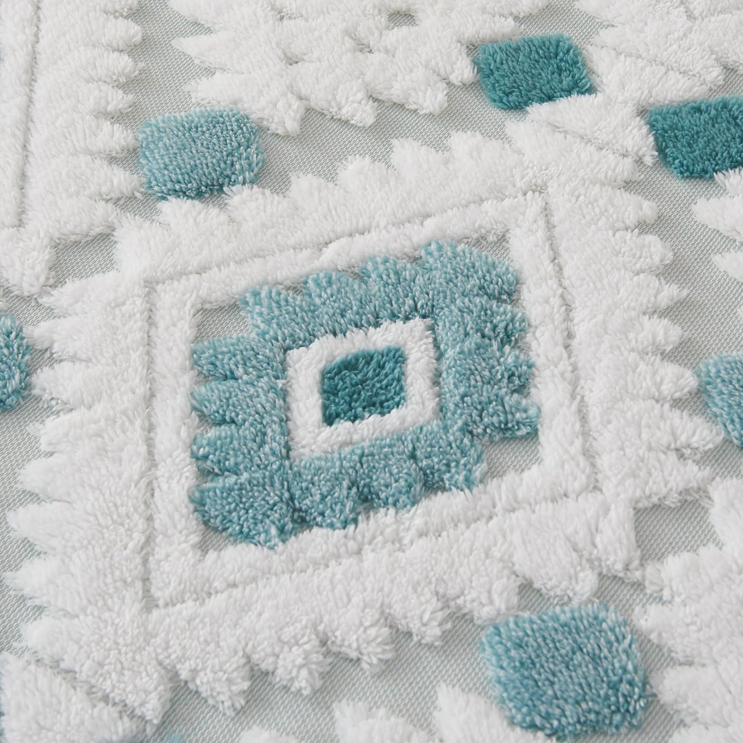 LEVINIS Large Bohemian Bed Blankets 80'' × 90'', Ultra Soft Aztec Bed Blanket for All Season, Cozy, Plush, Bohemian Throw Blanket for Couch/Sofa/Office/Camping, Blue