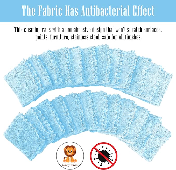 24 Pack Kitchen Dishcloths