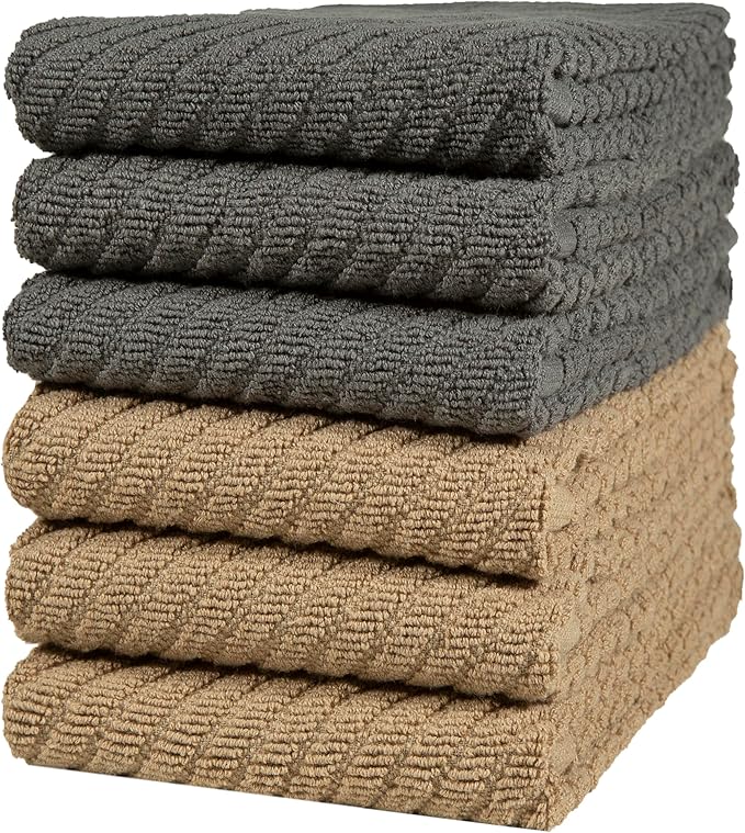 Premium Kitchen Towels | Large Cotton Kitchen Hand Towels | Dish Towels |