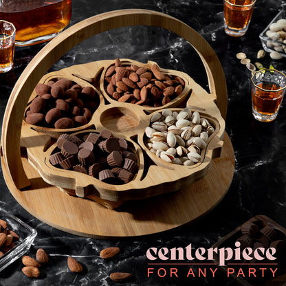CherryPicked Christmas Holiday Thanksgiving Nuts and Dried Fruit Basket Gift, Valentines Gift Ideas for Edible Food Delivery for Co-Workers Friends Husband Wife