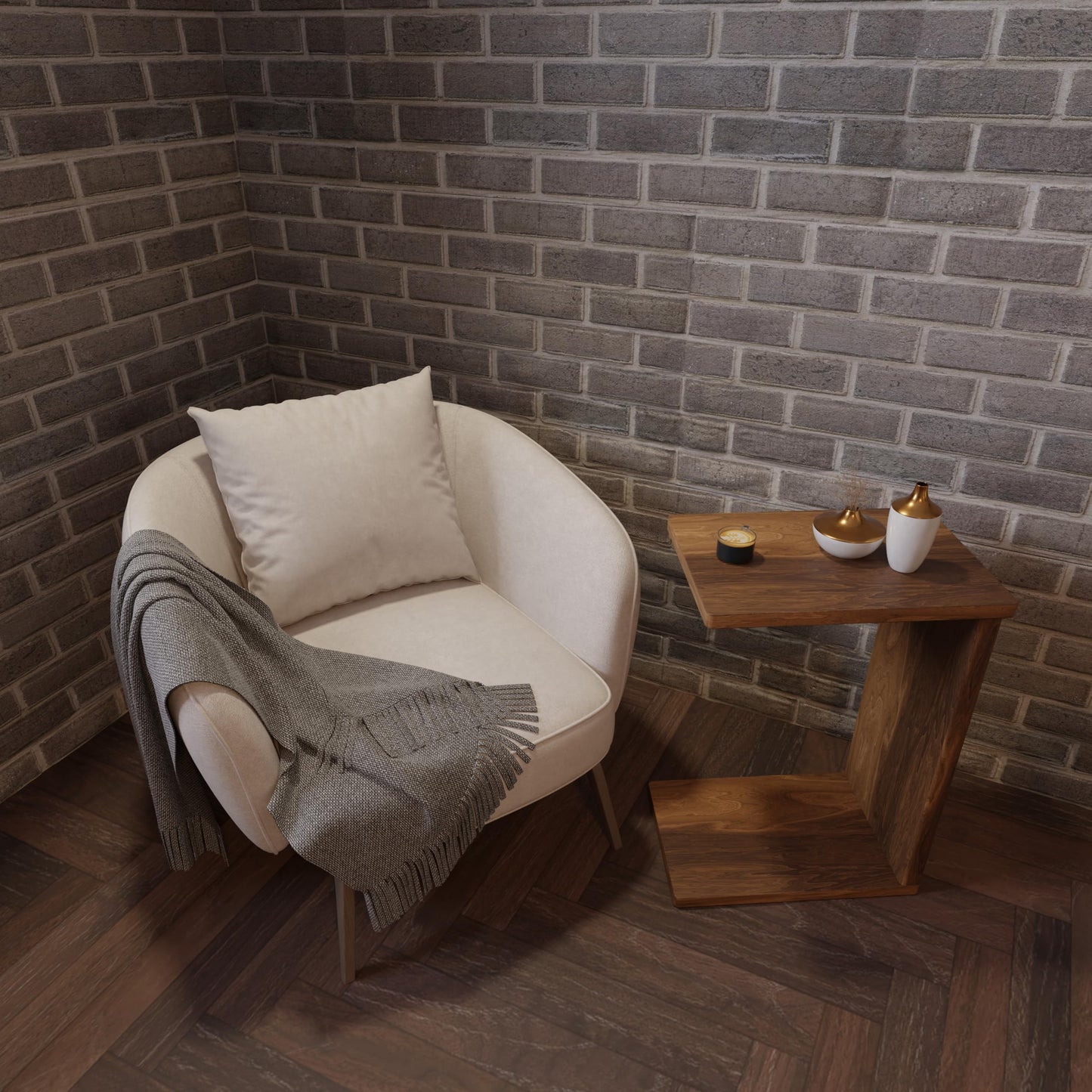 3D Faux Brick Wall Panels – Lightweight Styrofoam Cladding for Interior & Exterior Use | DIY Decorative Panels | 9 Pack (40"x20") | Ideal for Living Room, Kitchen, Outdoor Walls Silverstone