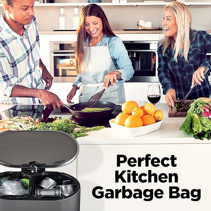 30-33 Gallon Clear Trash Bags Heavy Duty