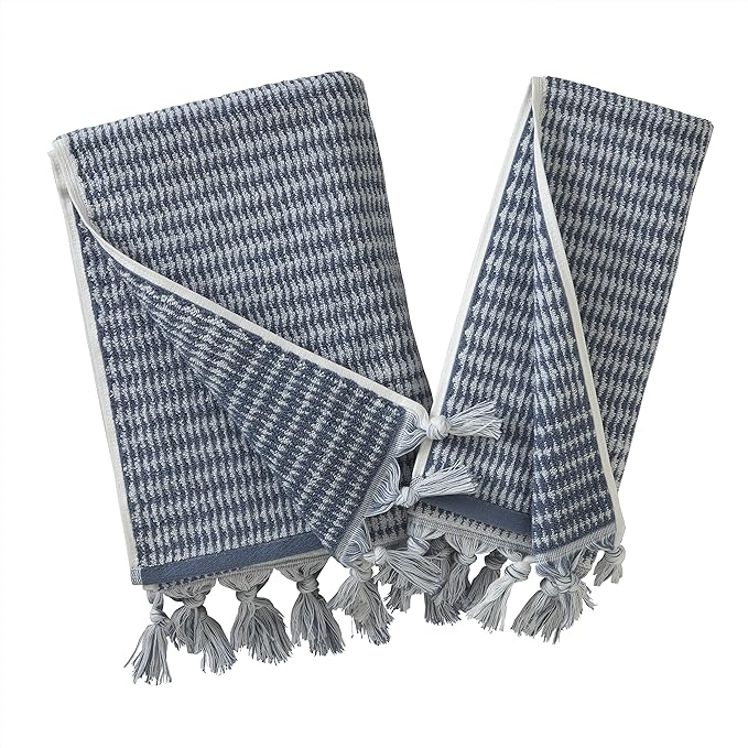 SKL Home Longborough 100% Turkish Cotton Premium 2-Piece Hand Towel Set