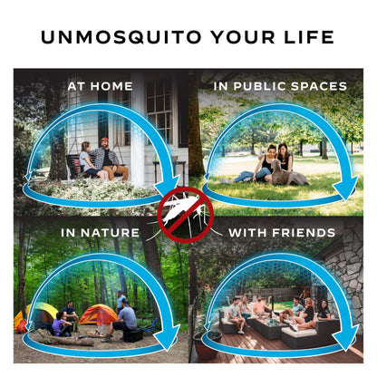 Thermacell Mosquito Repeller E-Series Rechargeable with 20' Mosquito Protection Zone; Up to 9-Hr Battery Life; Includes 12-Hr Refill; Flame or Scent; DEET-Free Bug Spray Alternative