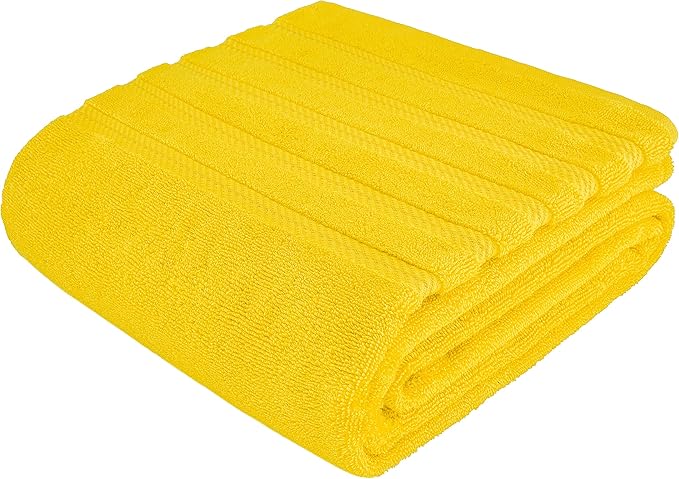 American Soft Linen 35x70 Jumbo Large Bath Towel, 600 GSM 100% Cotton Turkish