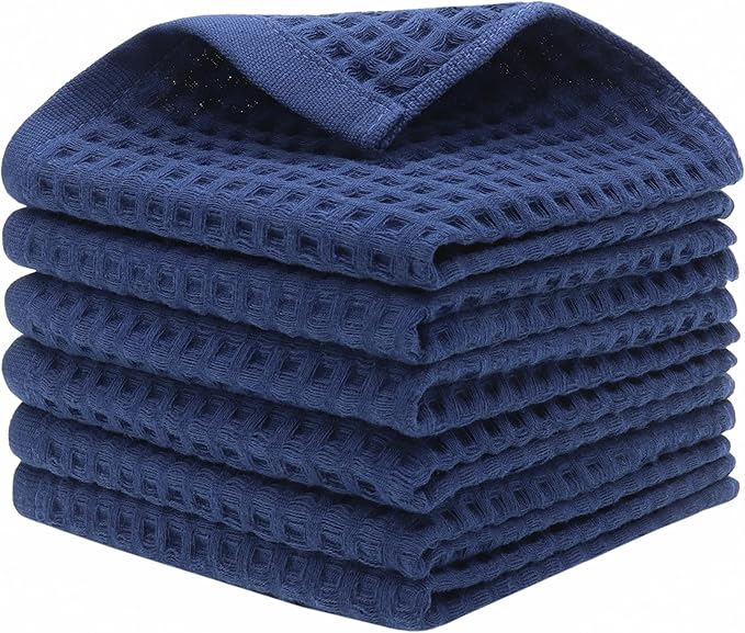 Mia'sDream Cotton Waffle Wash Cloths
