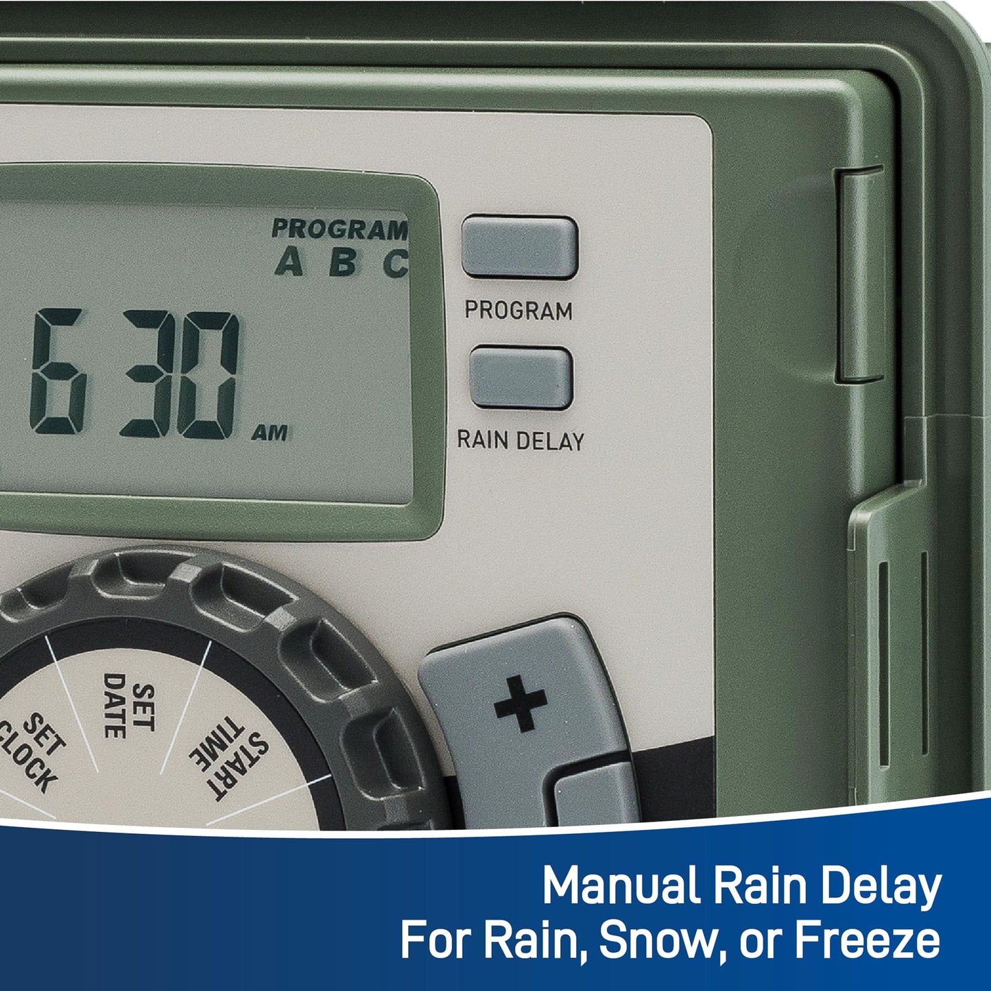 Orbit 57894 4-Station Outdoor Swing Panel Sprinkler System Timer