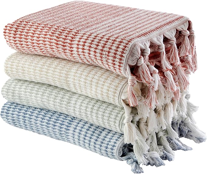 SKL Home Longborough 100% Turkish Cotton Premium Bath Towel, 640 GSM, Soft &