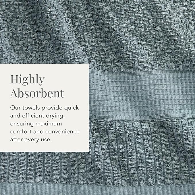 NY Loft 100% Cotton 2 Pack Bath Sheet Towel Set | Extra Large Oversize Bath