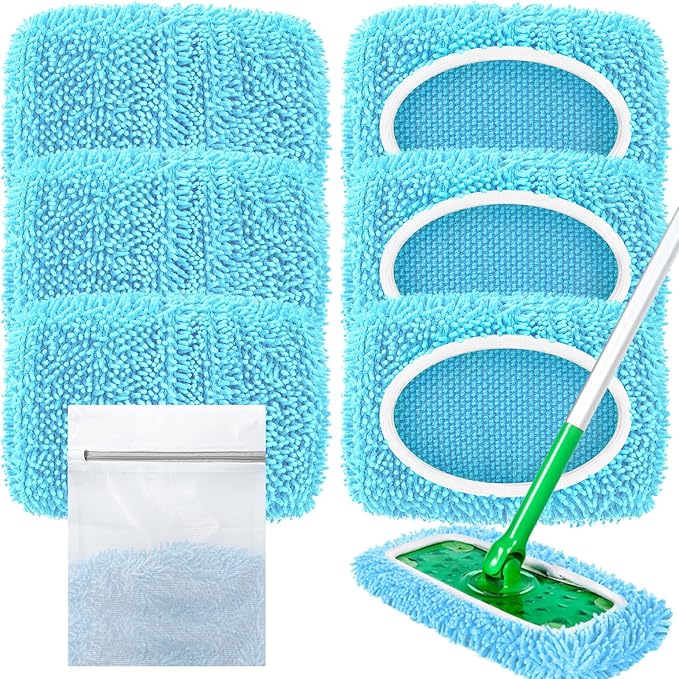 Reusable Mop Pads Compatible