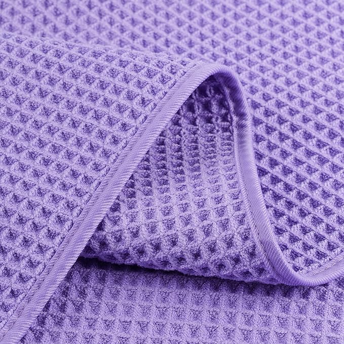 POLYTE 430 GSM Microfiber Lint Free Hand Towel, 16 x 30 in, 4 Pack