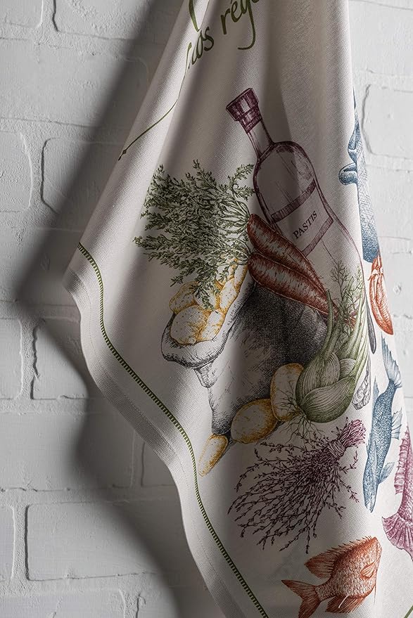Maison d' Hermine Kitchen Towels Set of 3 100% Cotton 27.50" x 20" Reusable