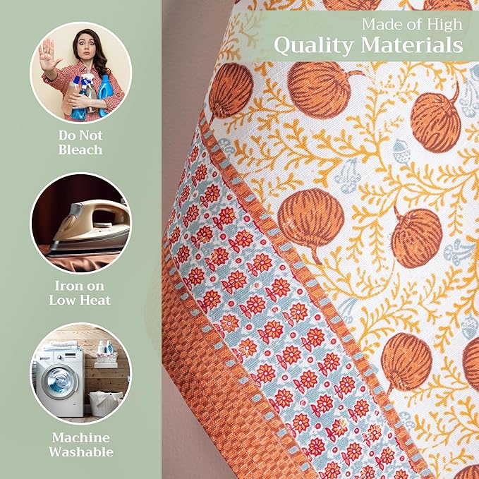 Maison d' Hermine Kitchen Towels Set of 3 100% Cotton 20" x 27.5" Reusable