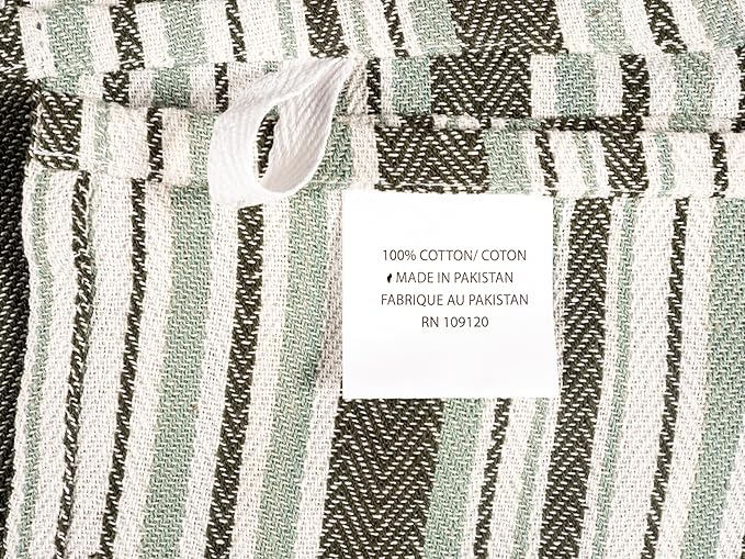 KAF Home Assorted Flat Kitchen Towels | 100% Cotton