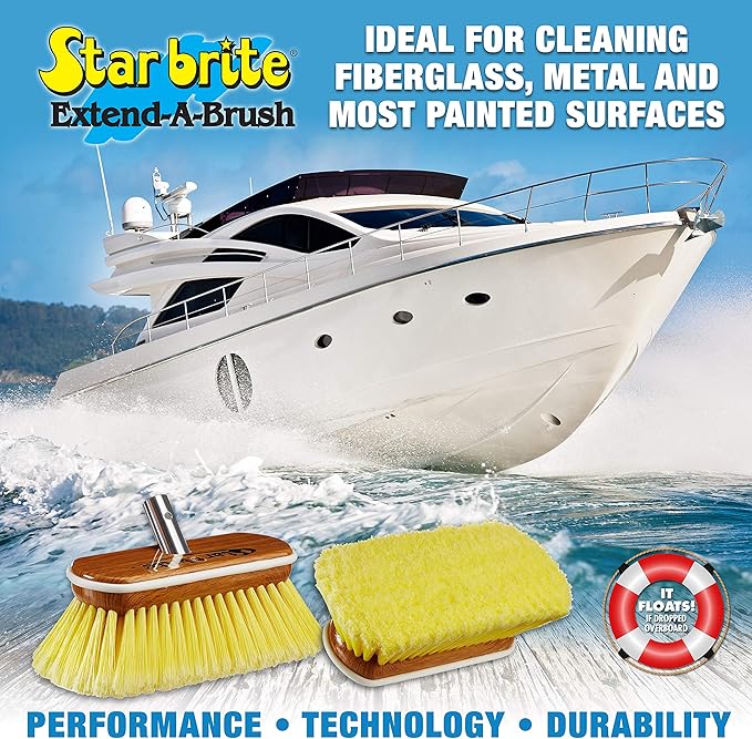 STAR BRITE 8" Premium Cleaning Brush