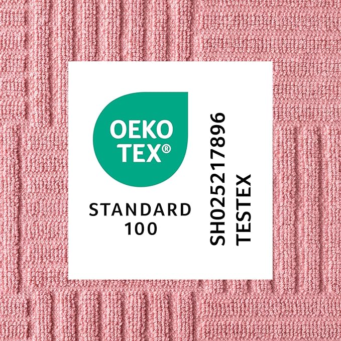 Town & Country Basics Basketweave Antimicrobial Terrycloth Kitchen Towel 4-Pack