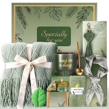Self Care Gifts for Women Mothers Day Gifts for Mom Wife Grandma, Birthday Gift Get Well Soon Gift Baskets, Thinking of You Sympathy Gifts Baskets Spa Care Package for Women Friends Sister