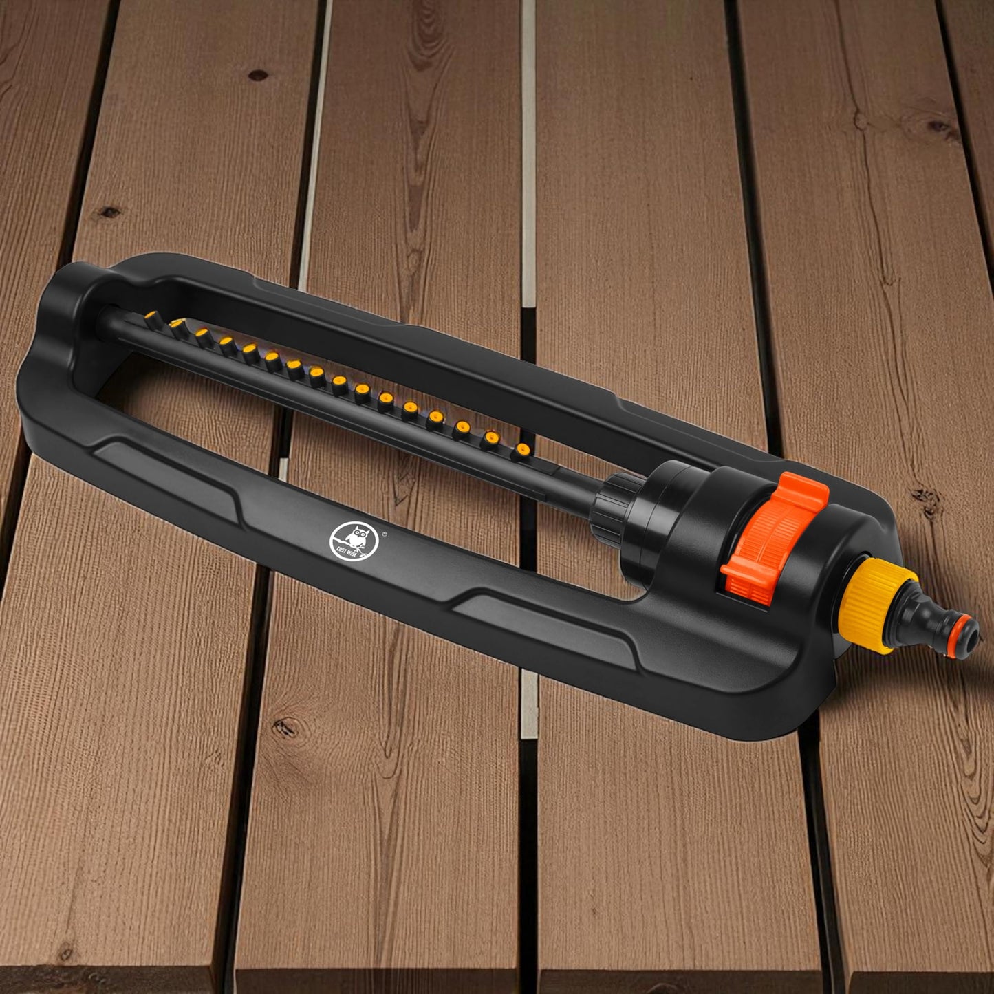 Lawn/grass/garden watering/irrigation oscillating Bar Sprinkler,Easy Adjustment and Oscillating,standard universal click hose connection