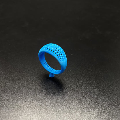 Siraya Tech Cast 3D Printing Castable Resin Easier to Burn and Print Smooth Surface High Definition 405nm UV Curing Resin for Thicker Designs and Metal Parts (True Blue, 500g)