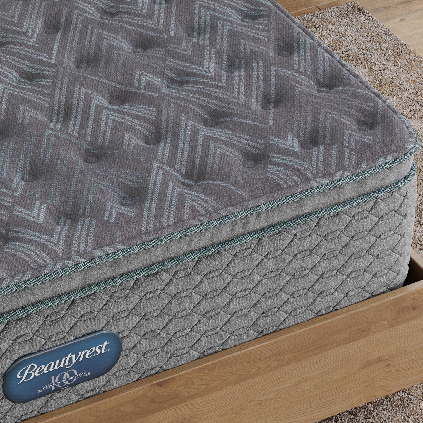 Beautyrest Prime Dream Medium Pillow Top 14.25" Mattress - King - Durable Pocketed Coil, Support, Pressure Relief, Cooling, Motion Separation; 100 Night Sleep Trial and 10 Year Warranty