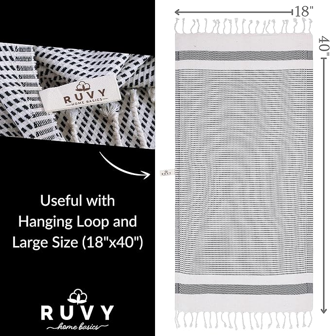 Ruvy Home Basics Turkish Hand Towels