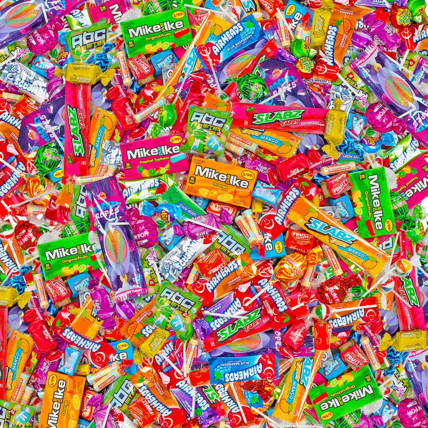 Bulk Candy Bag - 5 Pounds - Halloween Variety Pack Candy - Trick Or Treat Individually Wrapped Candies - Pinata Filler Treats