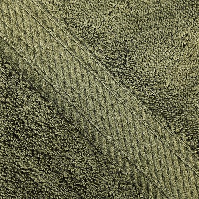 Superior Egyptian Cotton Pile 9 Piece Towel Set, Includes 3 Bath, 3 Hand