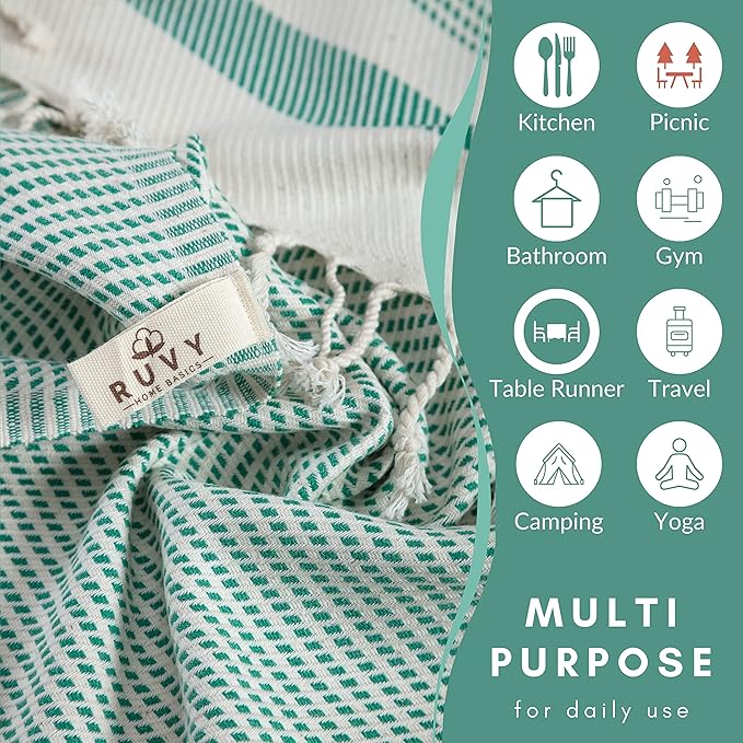 Ruvy Home Basics Turkish Hand Towels