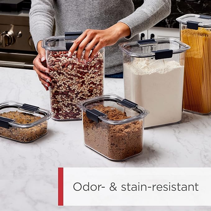 Rubbermaid Brilliance BPA-Free Food Storage Containers