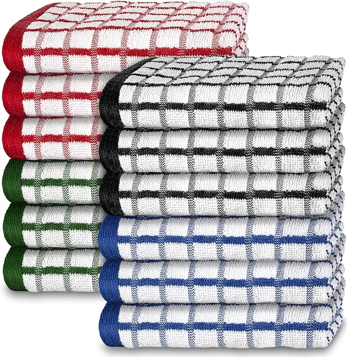 White Classic Premium Dish Cloths
