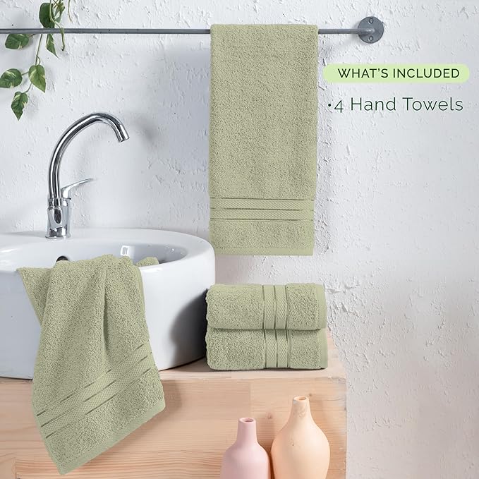 Elegant Comfort Three Line Popcorn Towel Set