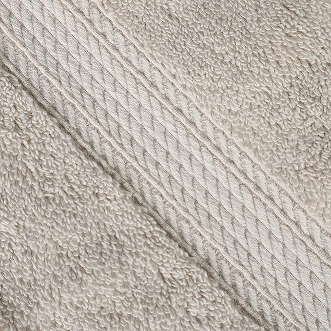 SUPERIOR Egyptian Cotton Pile Bath Sheet Set of 2, Ultra Soft Luxury Towels