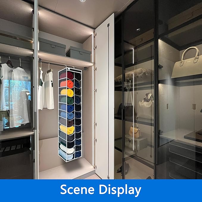 Closet Organization, 24 Section, Hanging Closet Organizer, Space saving
