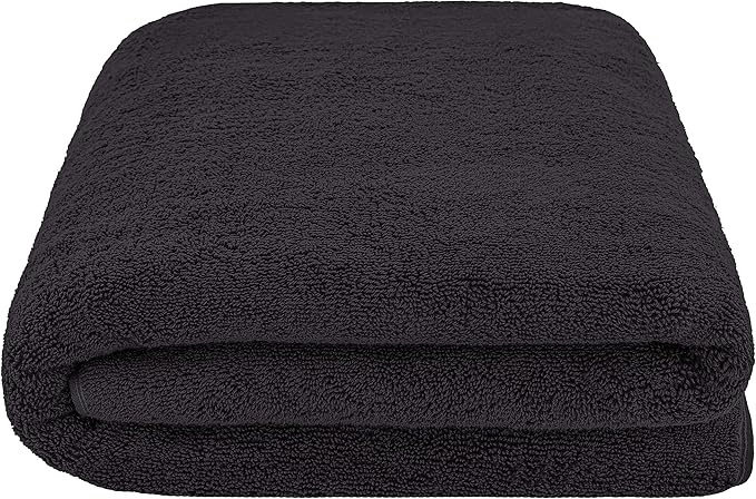 American Soft Linen 100% Cotton 600 GSM Turkish 40x80 Oversized Bath Towel Sheet
