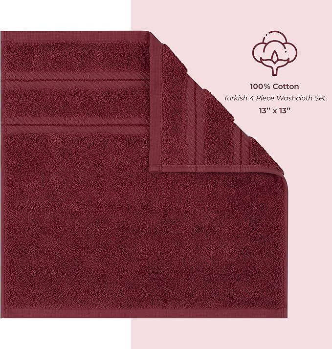 American Soft Linen Luxury Washcloths