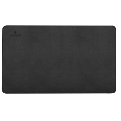 Gallaway Leather Desk Mat,Desk Writing Pad - Office Desk Pad, Medium 24" x 14" Black, Desk Mats on Top of Desks, Gift Ready Elegant Computer Desk Mat Desk Cover Desk Pad Protector PU Leather