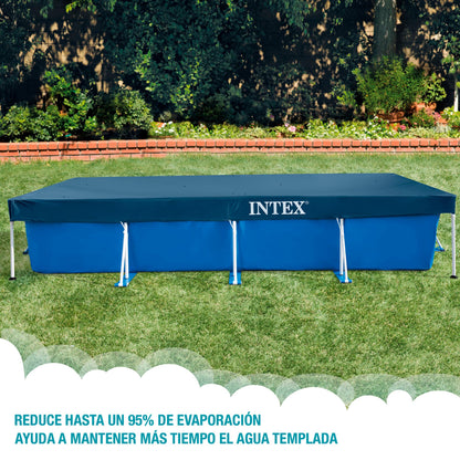 Intex 28039 Protective cover for rectangular pool Blue 450 x 220 x 20 cm