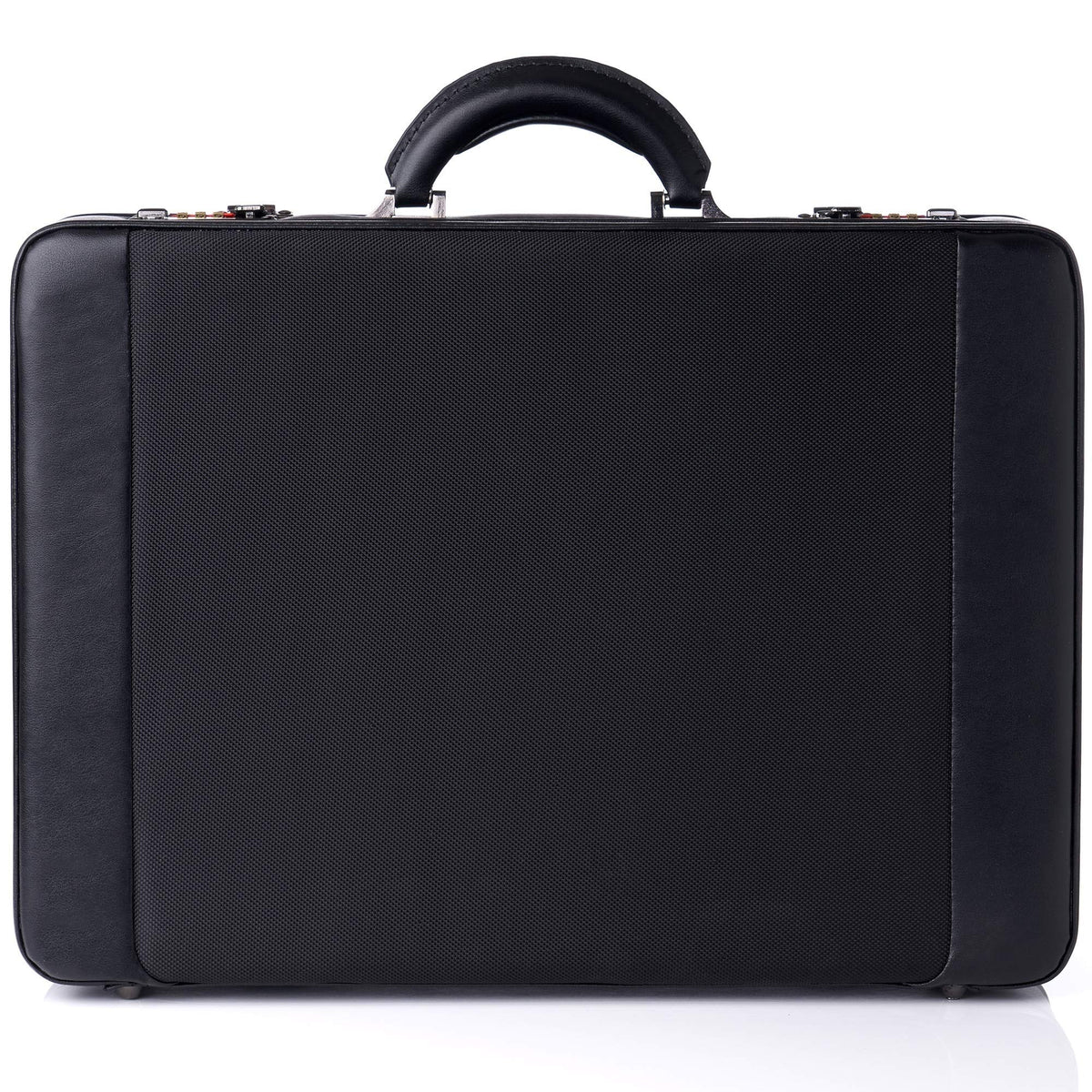 Alpine Swiss Mens Briefcase | Hard Side Business Case | Expandable Attache Case For Men | Dual Combination Locks | Padded Interior | Multi Organizer Pockets | Manufacturer’s Warranty