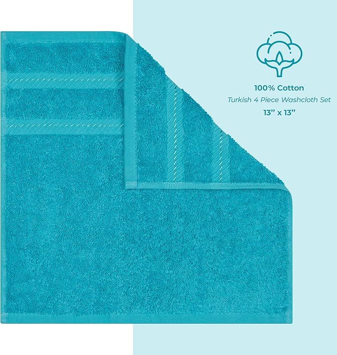 American Soft Linen Luxury Washcloths