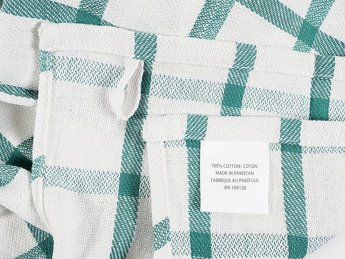 KAF Home Assorted Flat Kitchen Towels | 100% Cotton