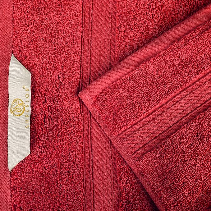 SUPERIOR Egyptian Cotton Pile Bath Sheet Set of 2, Ultra Soft Luxury Towels