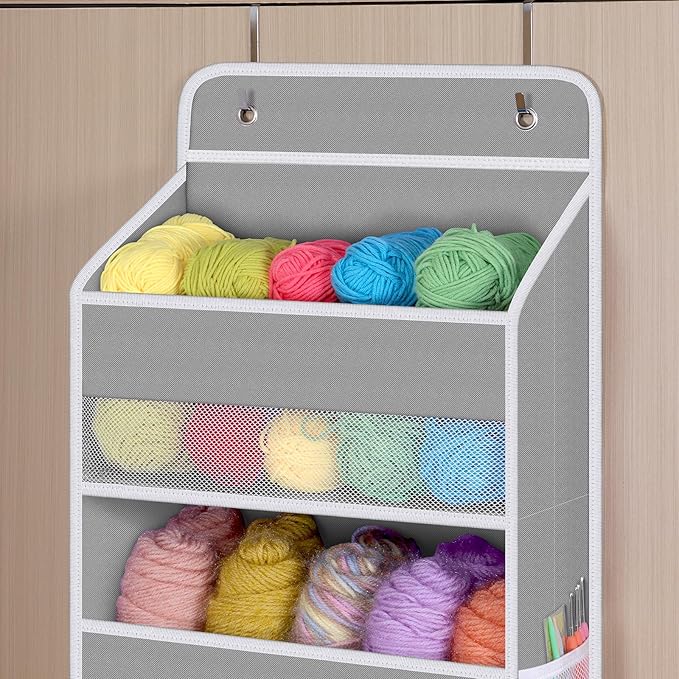 Univivi Door Hanging Organizer Nursery Closet Cabinet Baby Storage