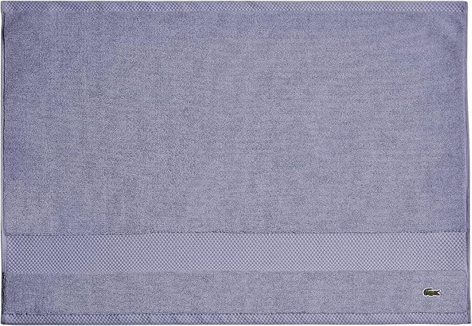 Lacoste Heritage 100% Supima Cotton Tub Mat, Light Denim, Premium Super Soft