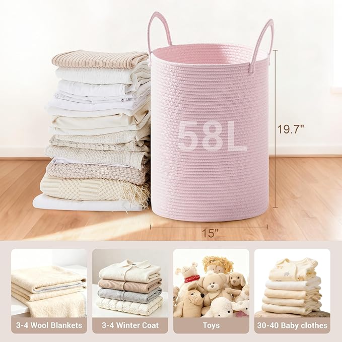 Girls' Tall Laundry Basket