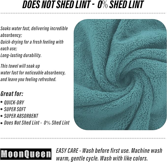 MOONQUEEN 18 Pack Premium Hand Towels
